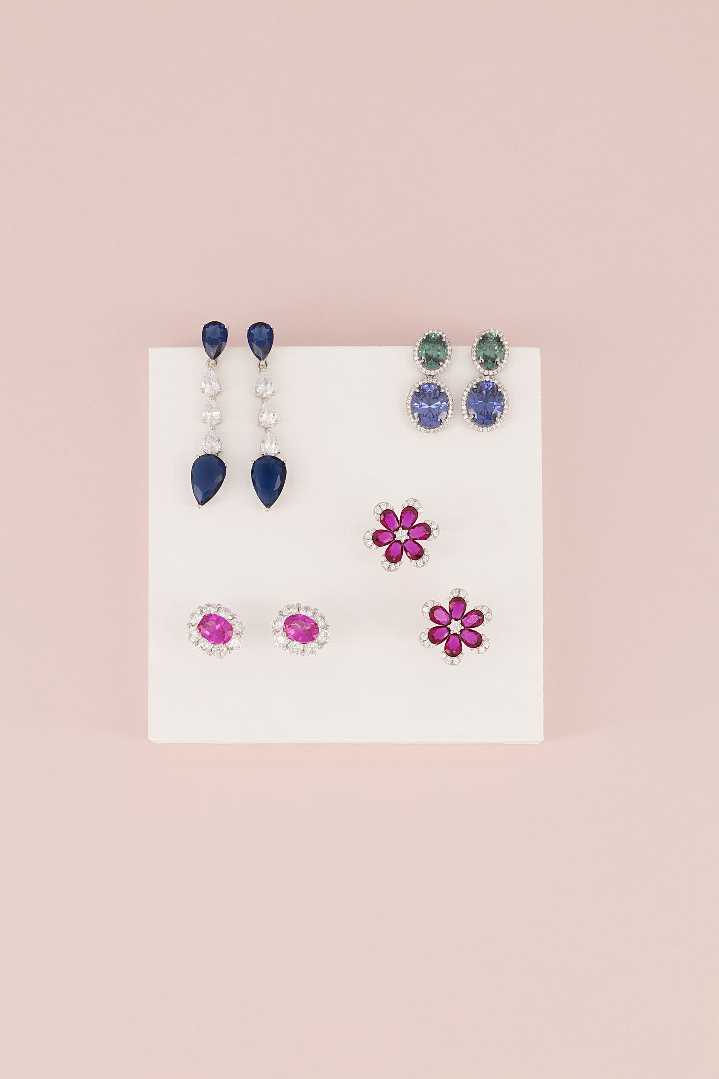 LARGE PINK “DADI DI” EARRINGS