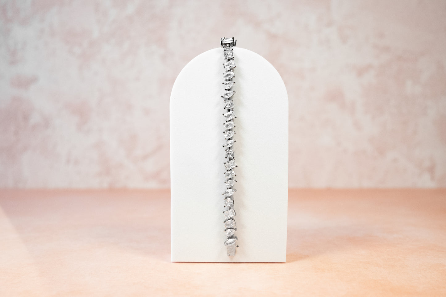 LARGE MULTISHAPE TENNIS BRACELET