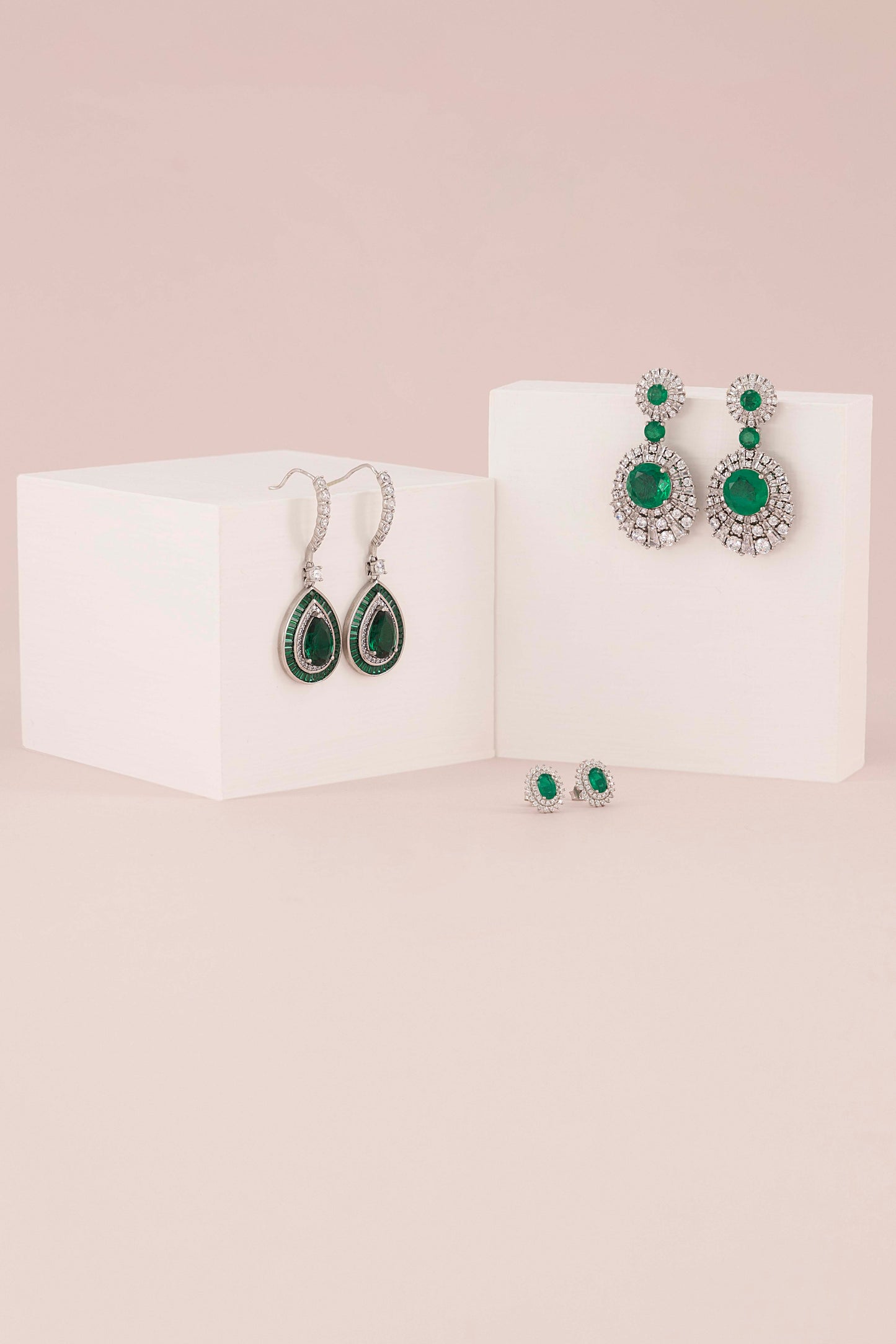 THE “DROPS OF EDEN” LONG EARRINGS (the left ones)