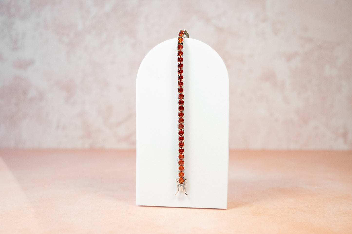 CLASSIC RUBY TENNIS BRACELET