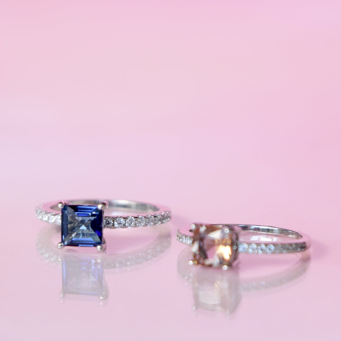 NATURAL ZULTANITE SQUARE RING