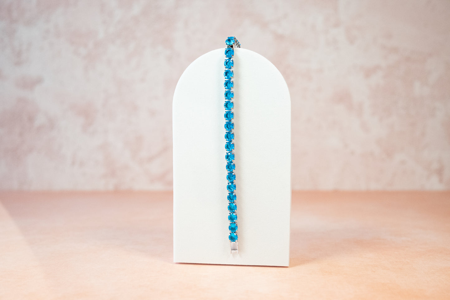 CLASSIC AQUAMARINE 4MM TENNIS BRACELET