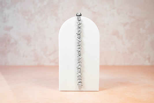 LARGE MULTISHAPE TENNIS BRACELET