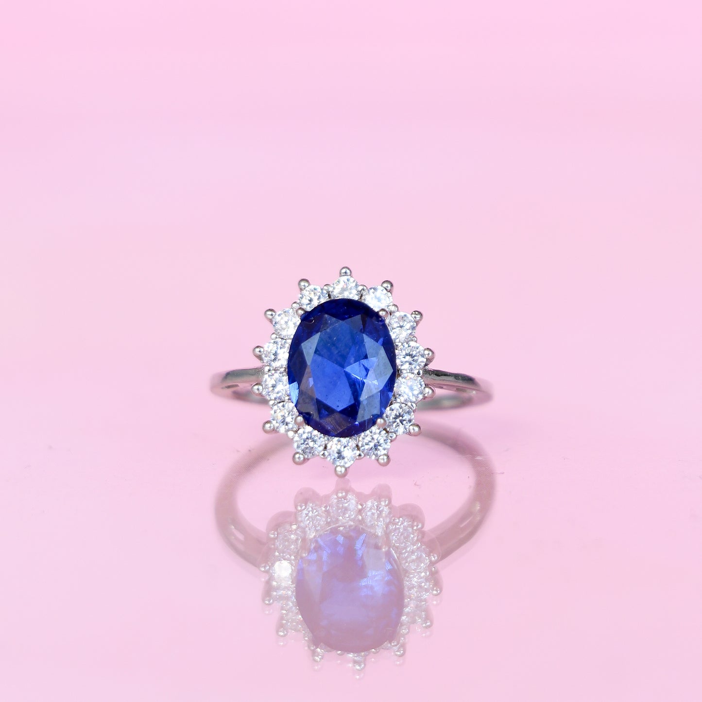 BLUE SAPPHIRE LADY DI RING