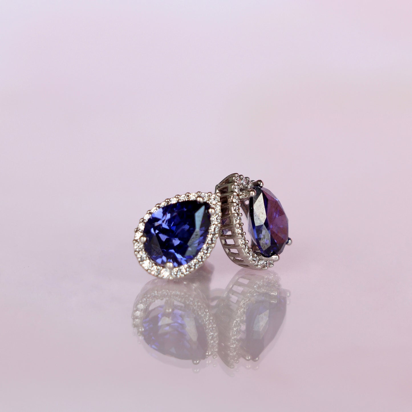 THE “BLUE SAPPHIRE DROPS” EARRINGS