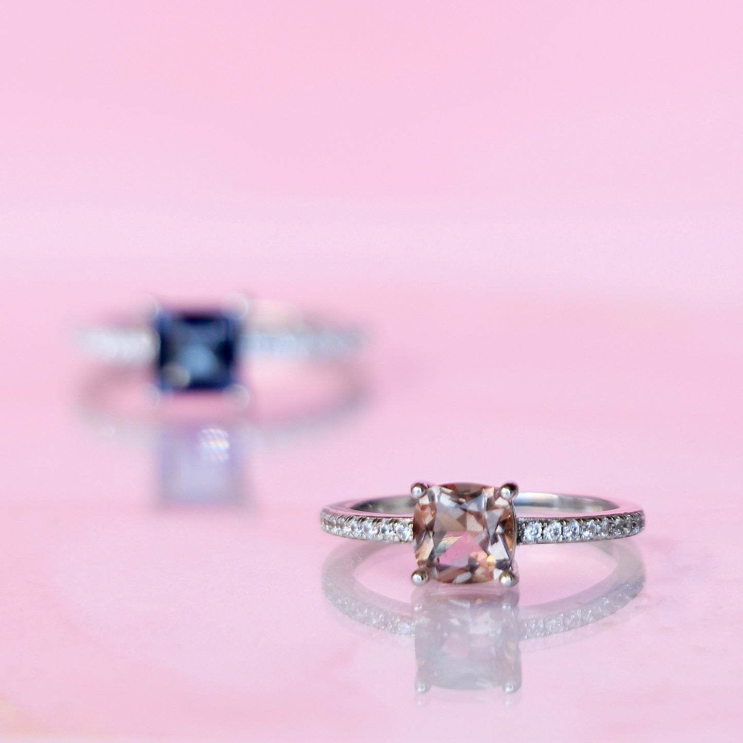 NATURAL ZULTANITE SQUARE RING