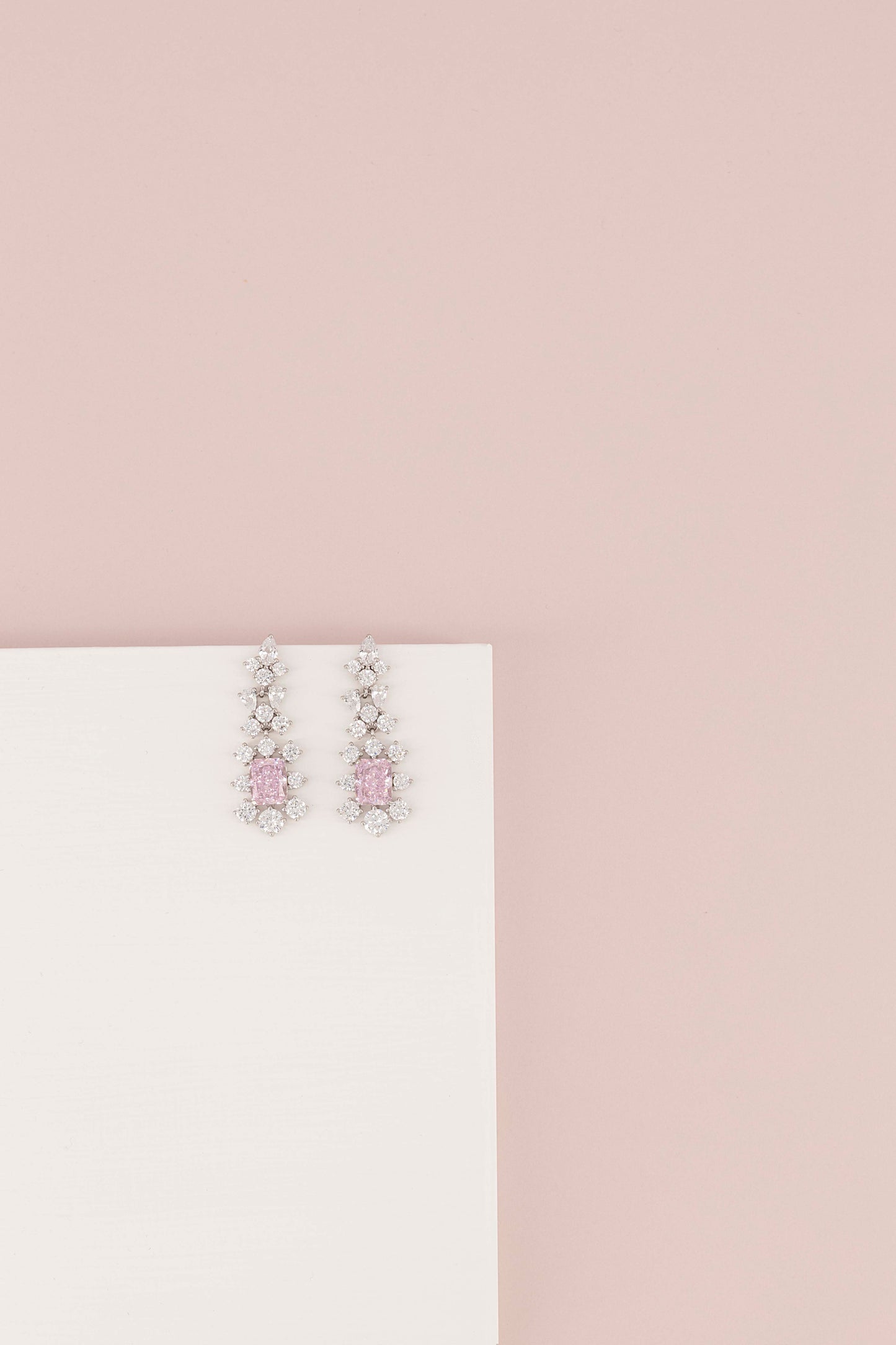 THE “PINK AURORA” EARRINGS